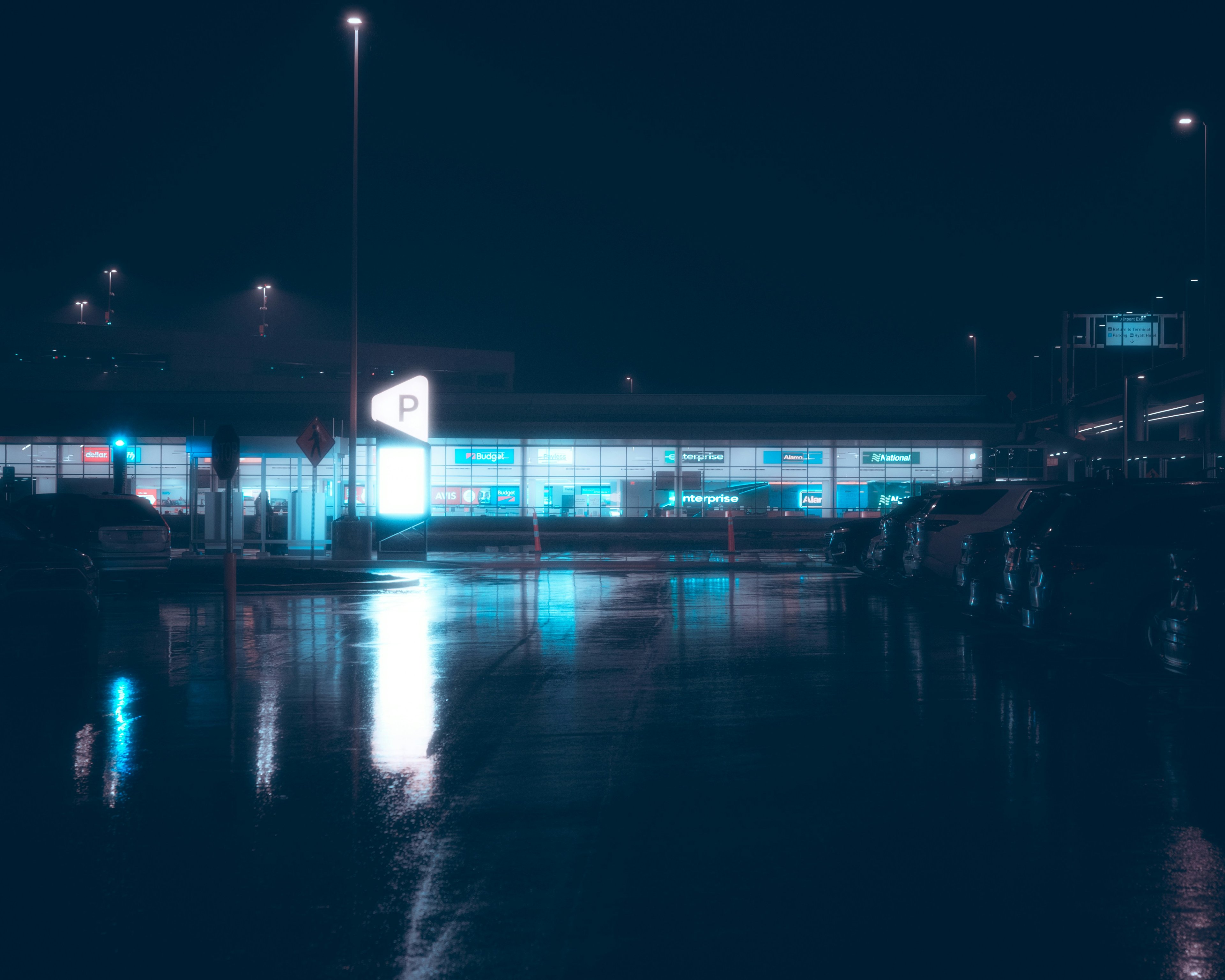 Luxury VIP airport transfer vehicle